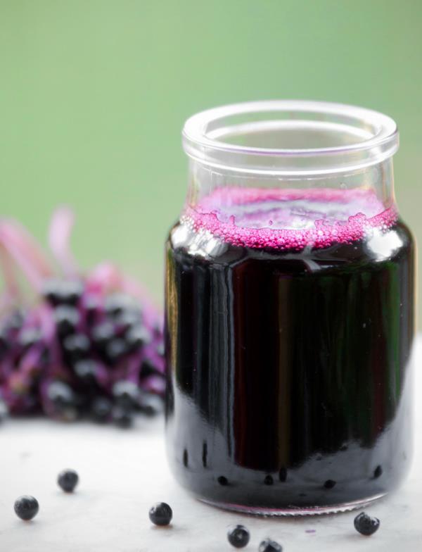 Sirop de sureau Faire une recette de jus de sureau