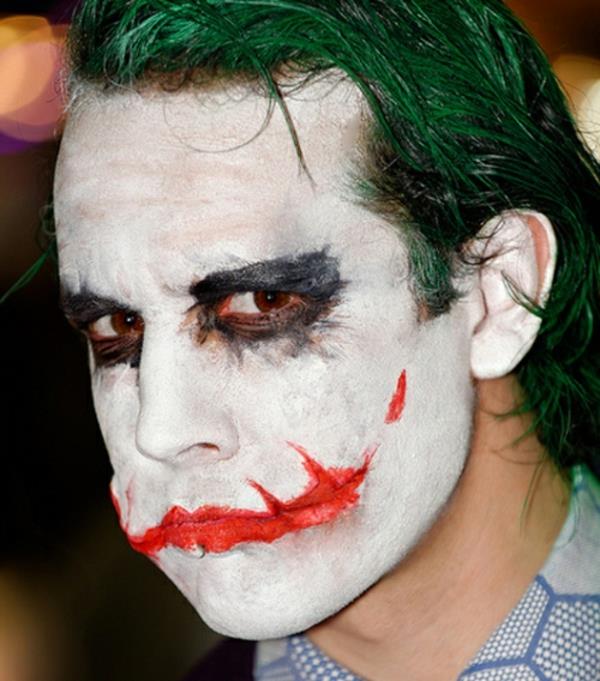 Malowanie twarzy na Halloween Batman