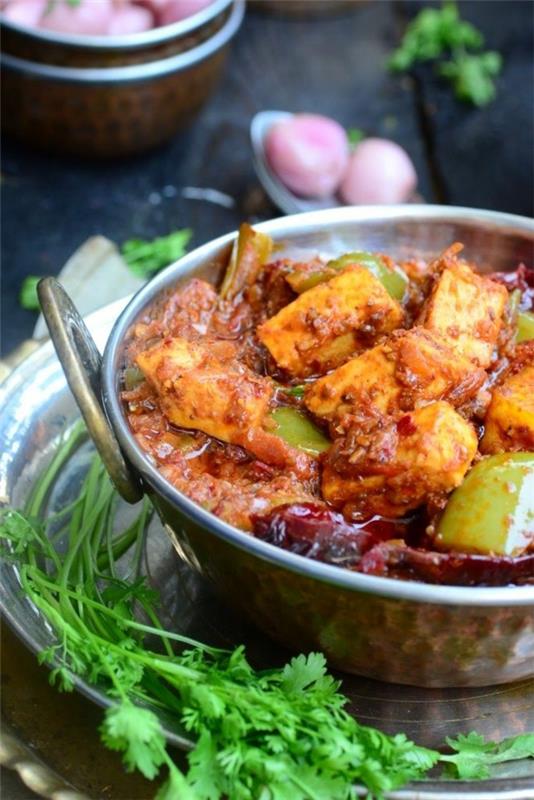 Cuisine indienne Cuisine indienne Karahi Paneer