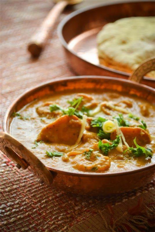 Cuisine indienne Cuisine indienne champignons beurre masala