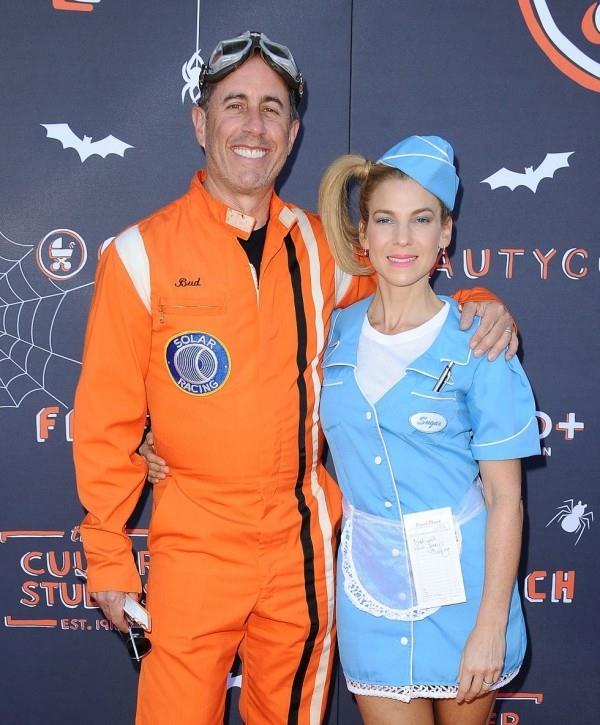 JESSICA i JERRY SEINFELD dwa wspaniałe kostiumy na Halloween