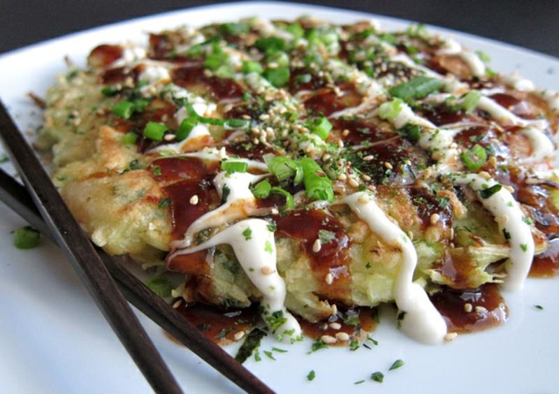 Japan Okonomiyaki Przepisy na naleśniki na całym świecie