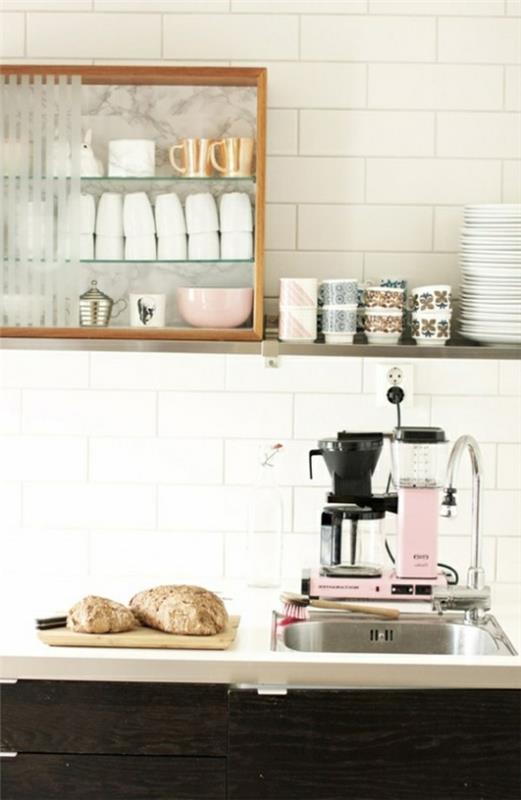 Plateau de service de pain de machine à café de conception de cuisine de bar à café