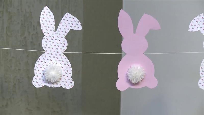 Petites figurines de lapin - Idées d'artisanat de Pâques