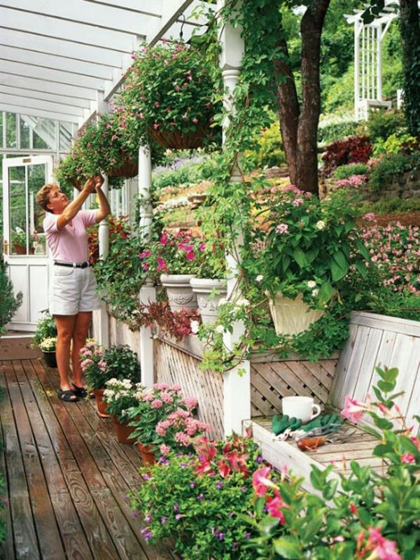 Petites idées de jardin idées de jardin parquet bois