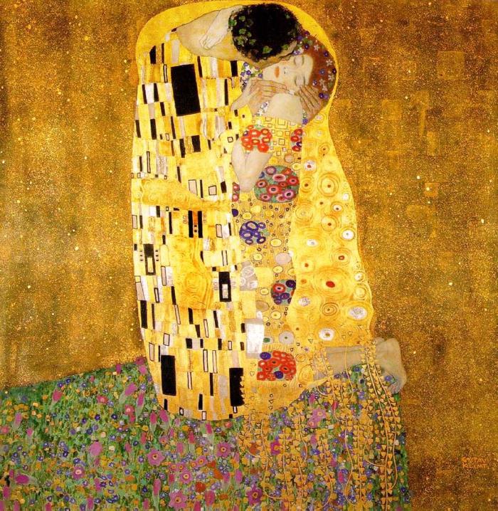 Klimt obraz pocałunku