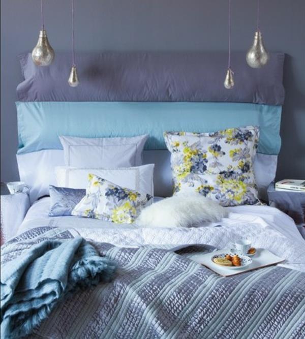 Têtes de lit pour lits recouverts de bandes d'oreiller