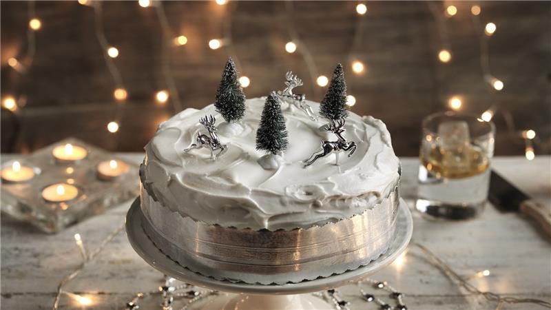 Dekoracja ciasta Dekoracja ciasta świątecznego Pomysły na dekorację świąteczną