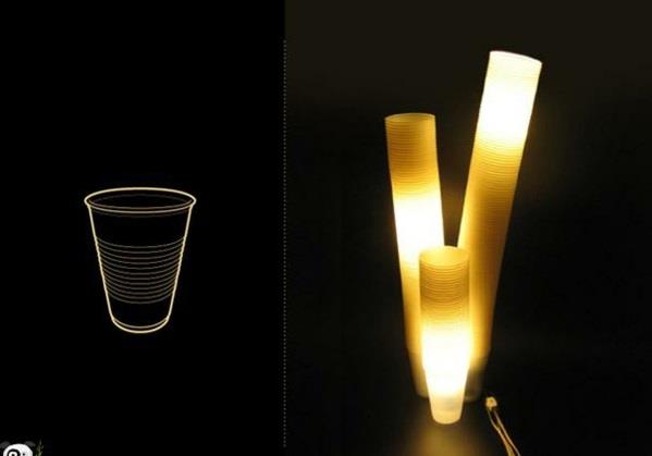 Lampes bechen design idée originale