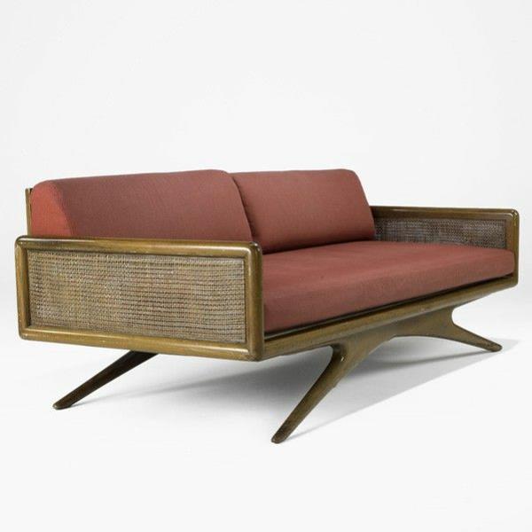 Malowanie mebli Marsala trend kolor 2015 sofa