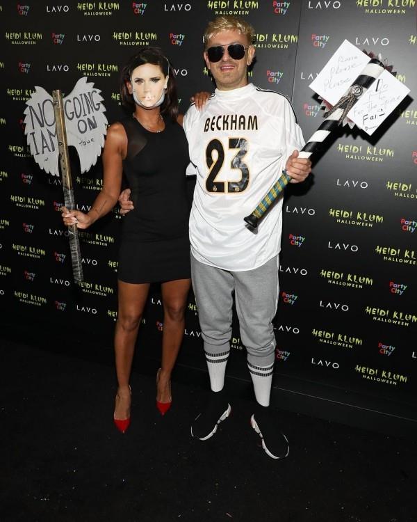 Kostium Mel B i Gary Madatyan na Halloween