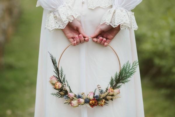 Décorer une bague en métal pour l'été