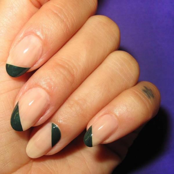 Pomysły na mikro manicure Nail Trend Micro French Instrukcje