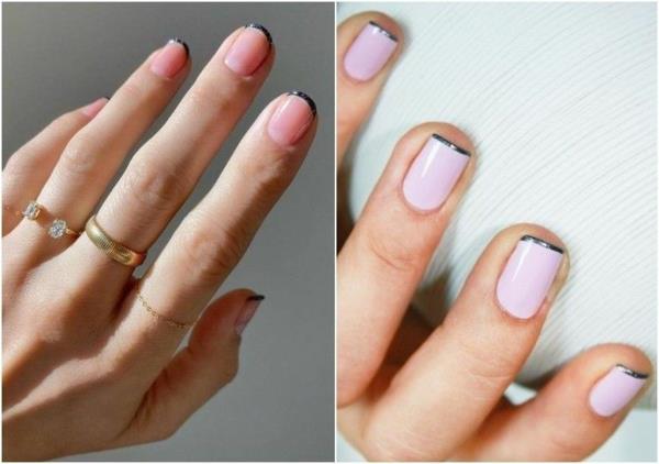 Micro Manicure Nail Design Nail Trend Micro French Manicure Instrukcje