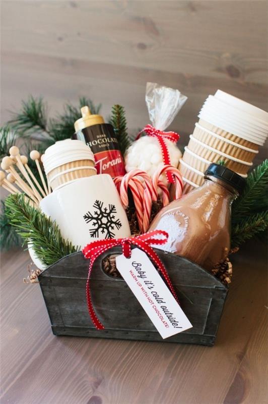 Lait et autres produits Panier cadeau DIY