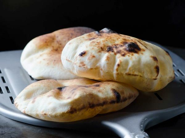 Idées de cuisson du pain naan pain frais