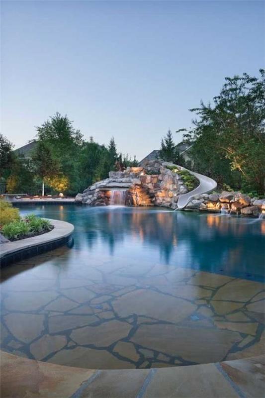Idées de jardin design piscine naturelle
