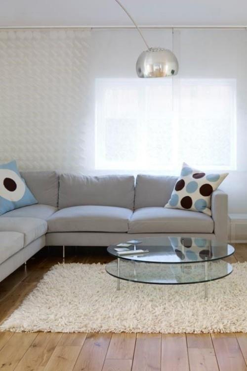 Nouvelles tendances 2018 table ronde verre