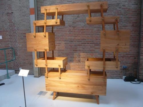 Konstrukcja szafy do szycia konstrukcja drewniana konstrukcja kształtuje linie