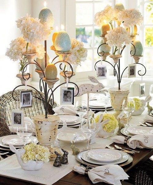 Idées d'artisanat de Pâques - idées de décoration pour une table