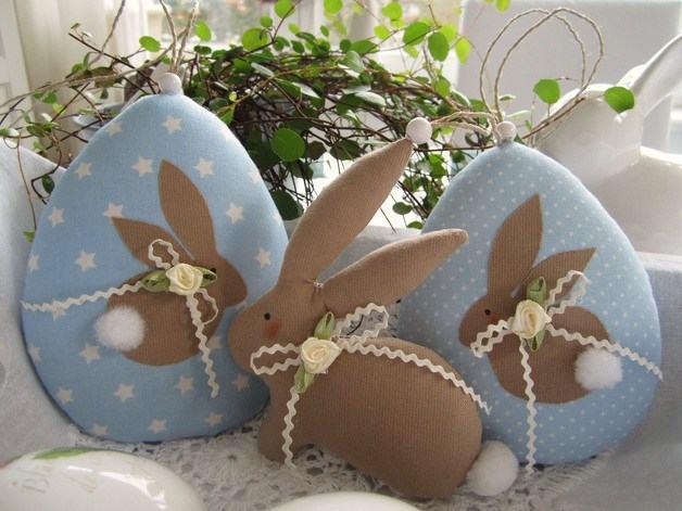 Idées d'artisanat de Pâques - Décorations de lapin de Pâques pour les œufs de Pâques