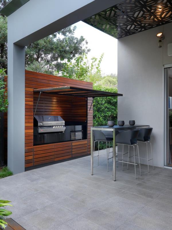 Meble kuchenne ogrodowe projektowanie betonu