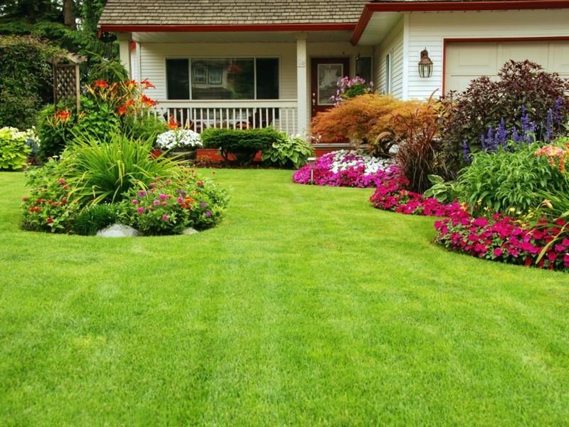 Pomysły na projektowanie podwórek do pielęgnacji trawników to idealny trawnik