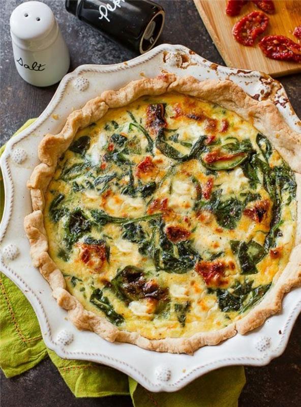 Recette Pâte à quiche avec quiche aux légumes Préparer les ingrédients