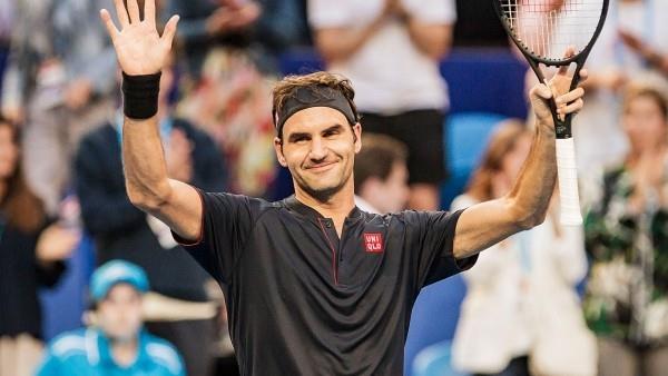 Roger Federer świetny występ sportowy numer 1 tenisista