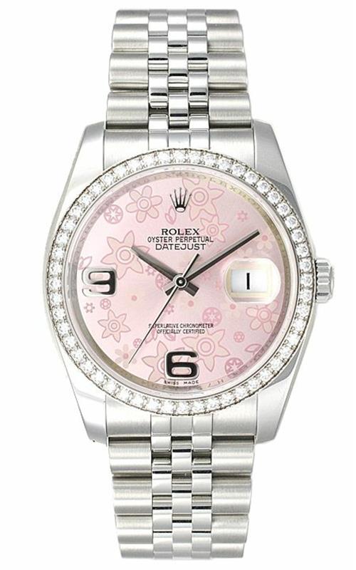 Montre femme Rolex design montre femme en argent