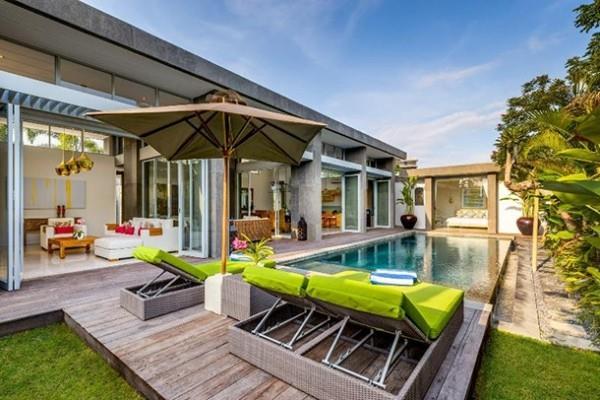 Lieu de vacances romantique en dehors de l'Europe Villa Bamboo Bali Indonésie