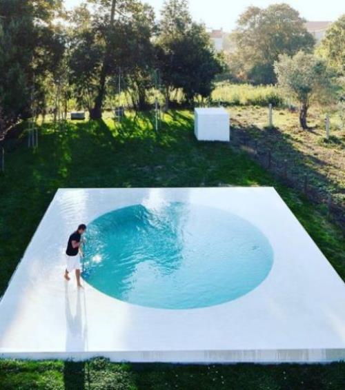 Okrągłe baseny ogrodowe, małe okrągłe baseny i brodziki, które można ustawić na podwórku