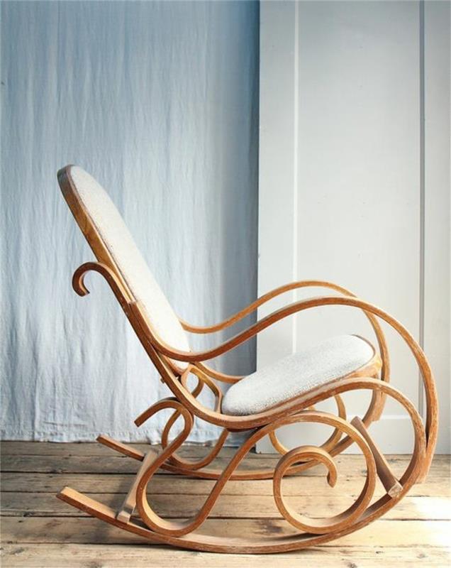 Chaise à bascule en bois chaises à bascule classiques