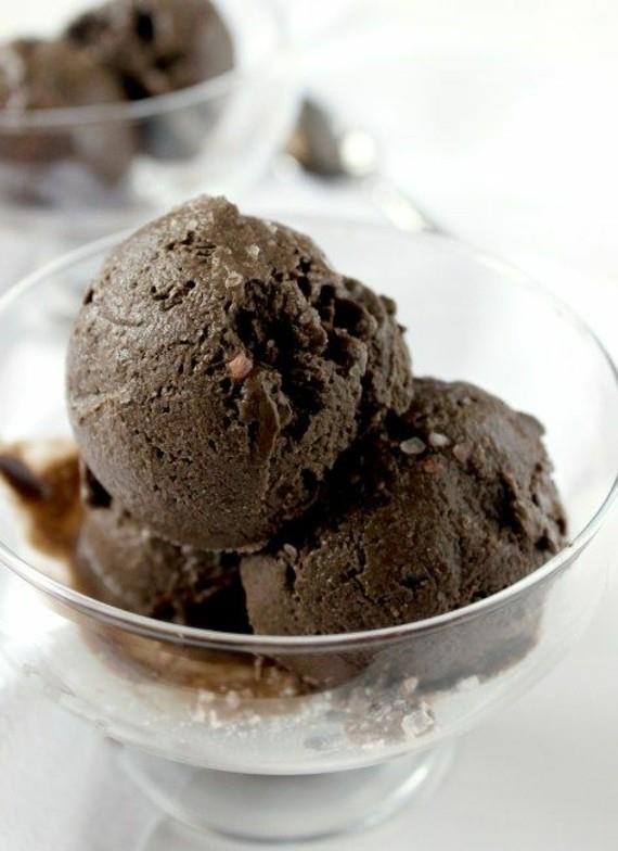 Recette de yaourt glacé au yaourt glacé au chocolat sans sorbetière
