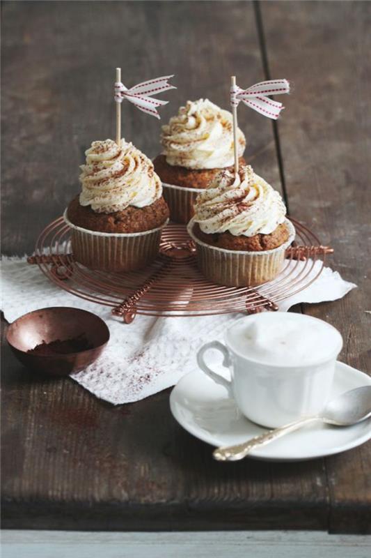 Recette de cupcakes à la crème au chocolat cuire simplement de petites tartelettes