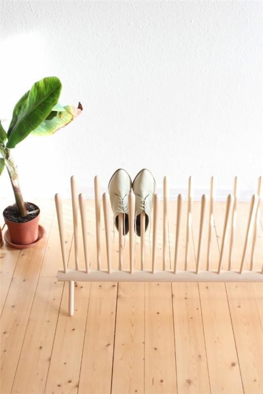 Zbuduj swój własny stojak na buty dla kobiet, minimalistyczny i oryginalny