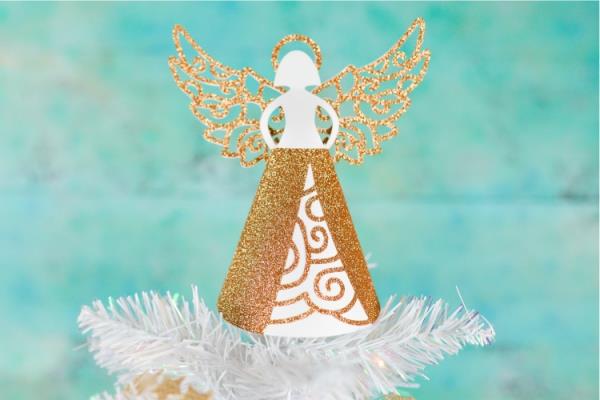 Anioły stróże majsterkują z dziećmi na Boże Narodzenie - magiczne pomysły i instrukcje na papierowy aniołek na choinkę