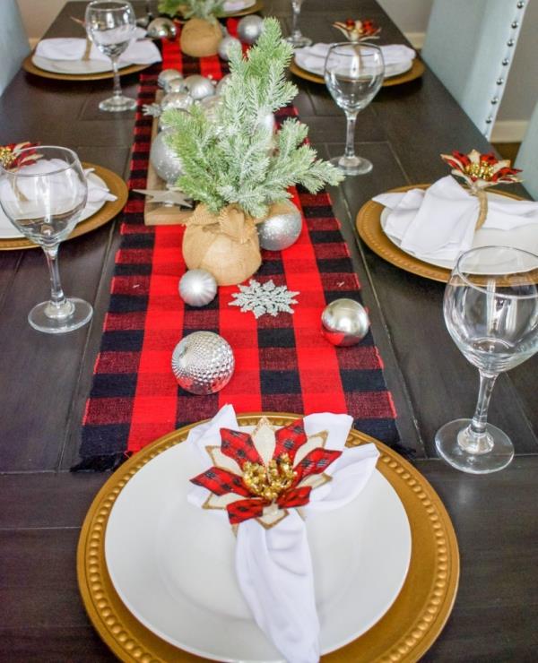 Anneaux de serviette Tinker pour Noël - idées élégantes et instructions pour une décoration de table de fête décoration de table de fleurs belle