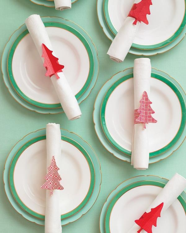 Anneaux de serviette Tinker pour Noël - Idées élégantes et instructions pour une décoration de table festive
