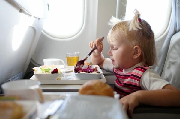 Voyage du Nouvel An avec des enfants dans l'avion