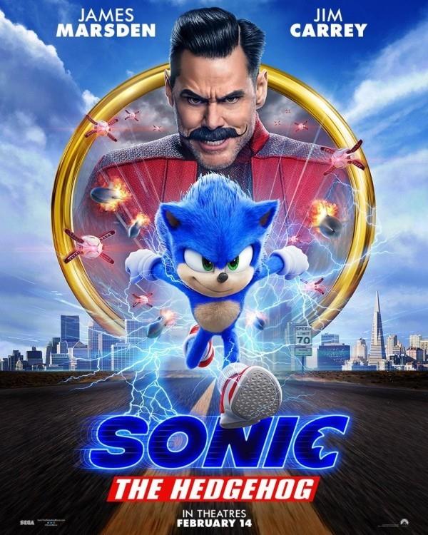 Sonic the Hedgehog w końcu wygląda jak on sam po przeprojektowaniu nowego plakatu do filmu