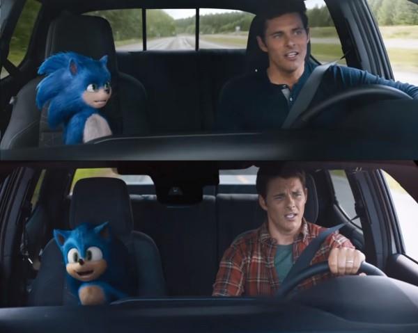 Po przeprojektowaniu Sonic the Hedgehog wreszcie wygląda jak on w przyczepie samochodowej