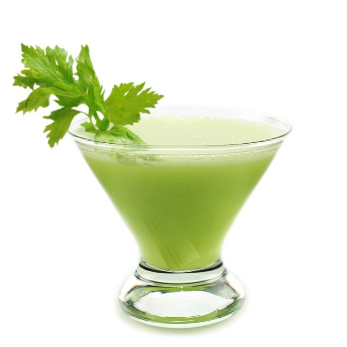 Céleri préparer le jus de recette