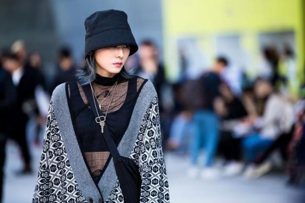 Chapeau de mode de rue tendances de style de rue femmes