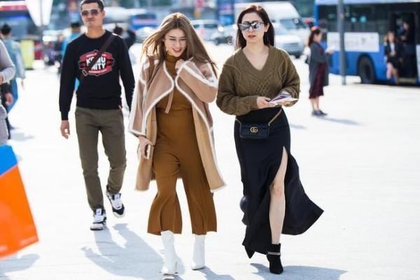 Street fashion - super street style - Seoul Fashion Week