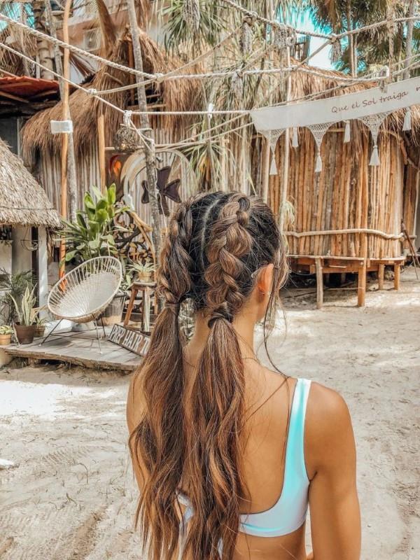 Coiffure de surfeur - le look estival actuel par excellence les tresses de surfeur