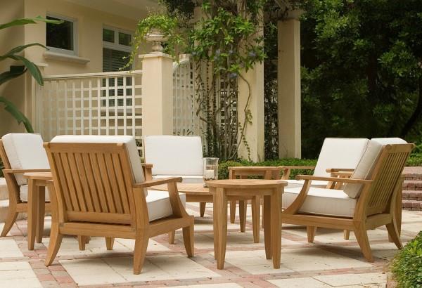 Meubles de jardin et groupes de sièges en teck - quels sont les avantages du mobilier d'extérieur en teck
