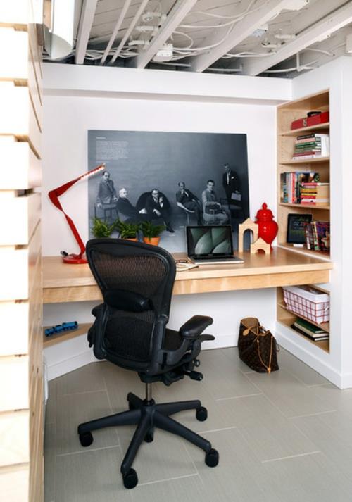 Conseils pour votre petit coin bureau à domicile photo de style bureau urbain