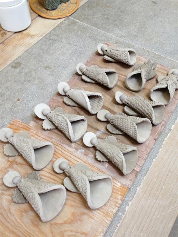 Idées de poterie Idées de poterie avec des enfants IDÉES DIY engeln2