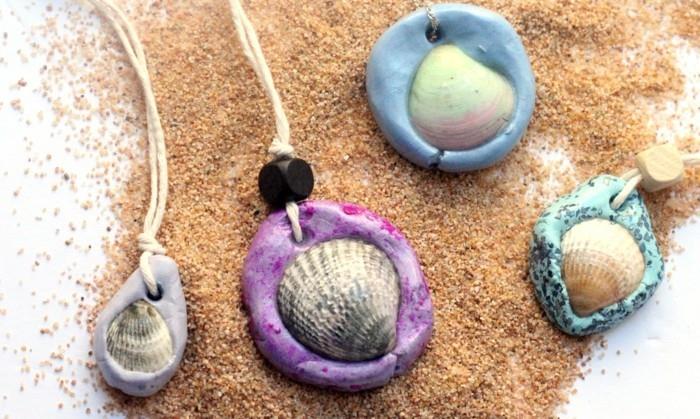 Pomysły na ceramikę Pomysły na ceramikę z dziećmi DIY POMYSŁY naszyjnik